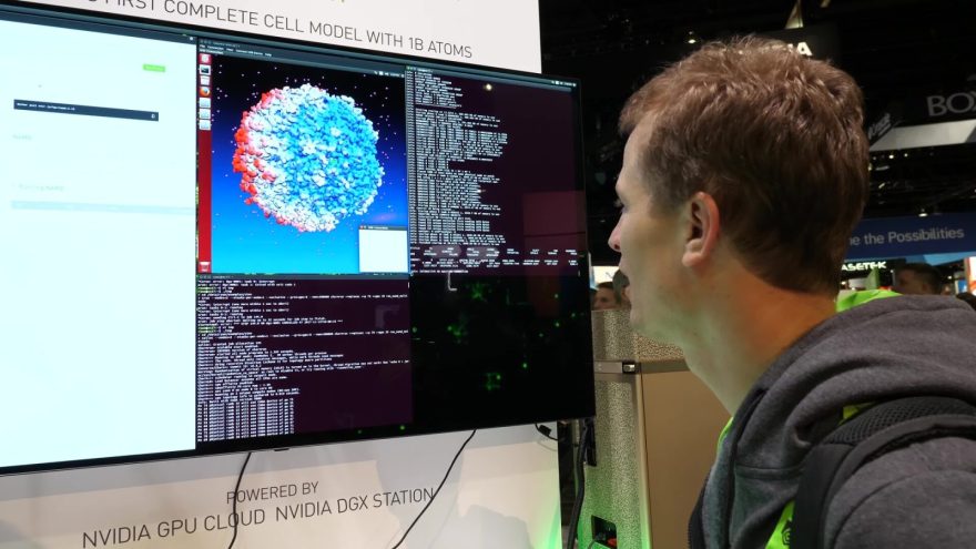 Nvidia DGX Station desktop supercomputer