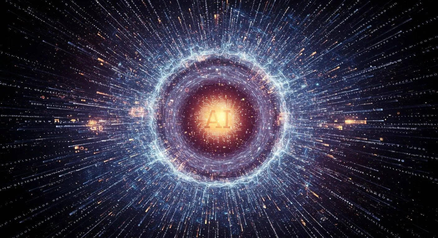 Concept art of artificial intelligence