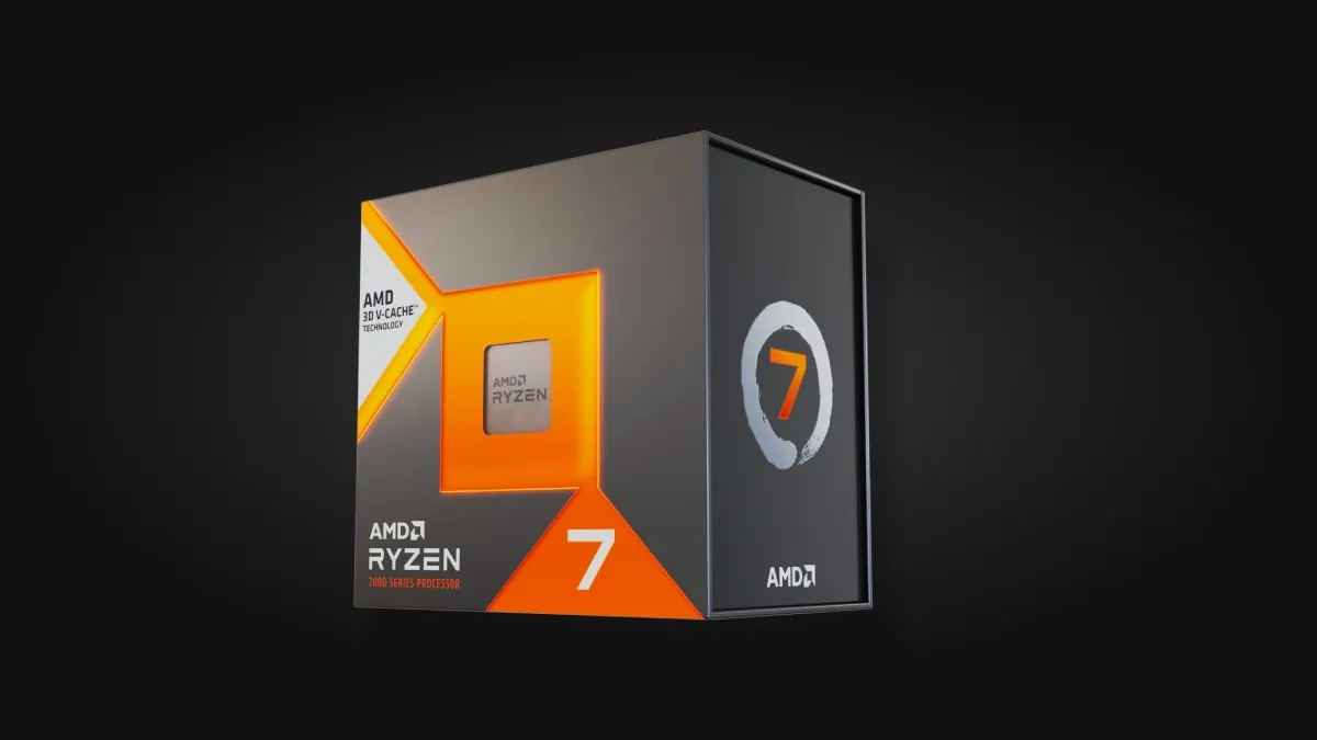 AMD Ryzen 7 7800X3D retail box
