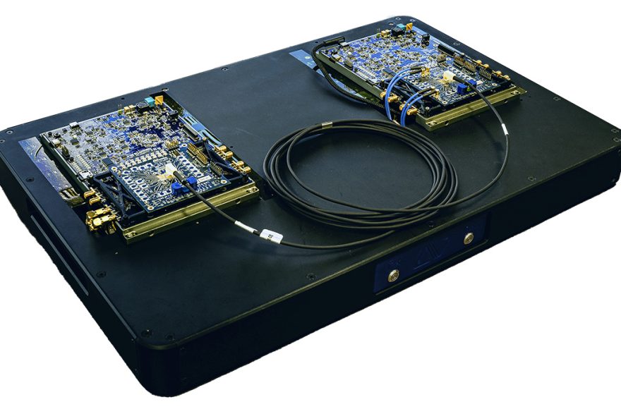 Avicena LightBundle 1 Tbps microLED optical link evaluation kit