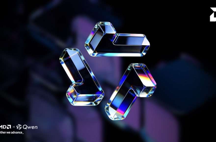 AMD blog feature image for Qwen 3.8 27B Day 0 support on Ryzen AI Max and Radeon