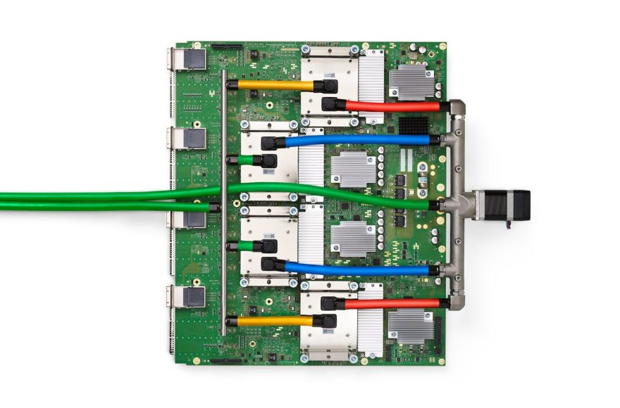 Google TPU v4 accelerator package