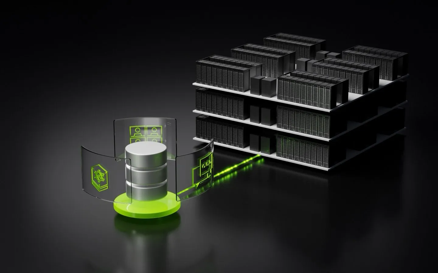 Nvidia artwork accompanying its cuFile open source announcement at FMS 2026