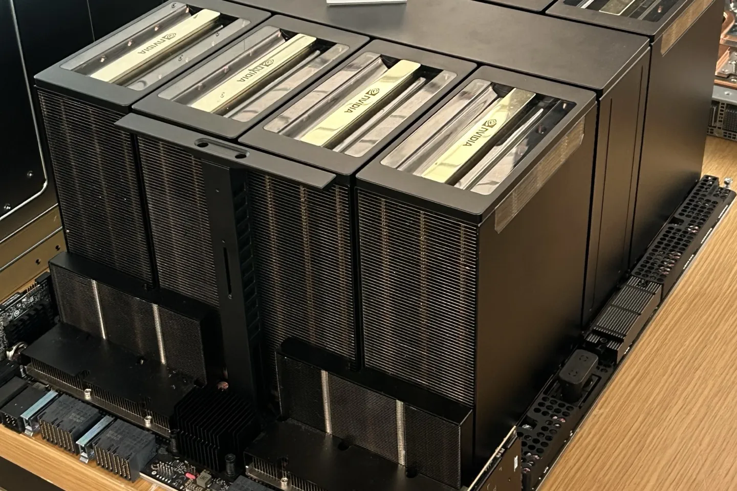 NVIDIA DGX B200 HGX system, representative of the AI compute infrastructure the new financing platforms are built around