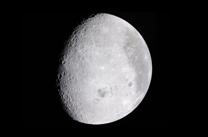 Moon surface illustration from the NASA-IBM Lunar Foundation Model release